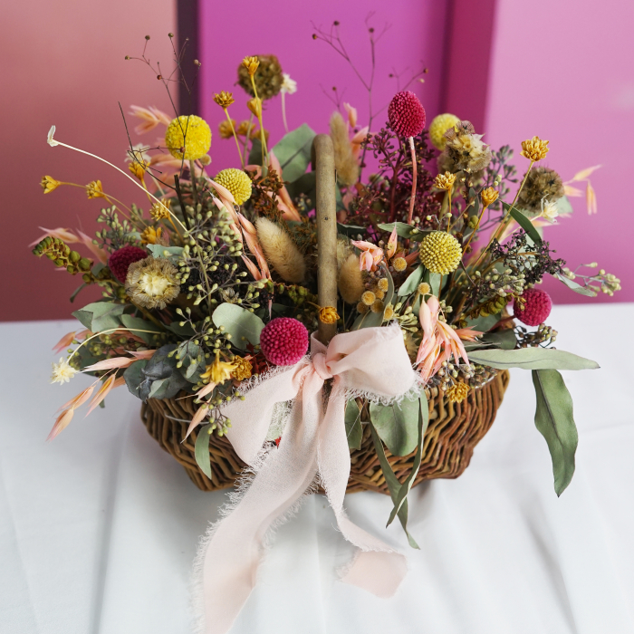 Aranjament cu flori uscate [4]