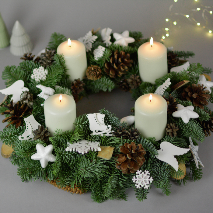 Coronita pentru masa de Craciun [1]