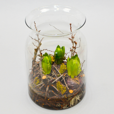 Aranjament de primavara cu zambile [1]