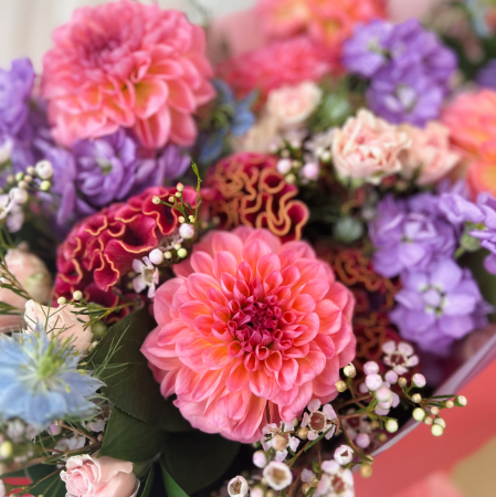 Buchet de flori roz [1]