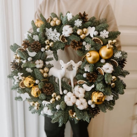 Coronite de Craciun - Coronita de Craciun 45cm