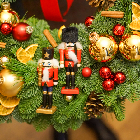 Coronita de Craciun de usa 45cm [3]