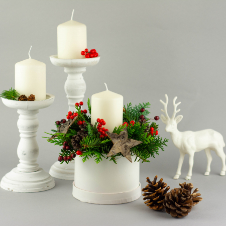 Cadouri si aranjamente de Craciun - Cutie de Craciun cu brad