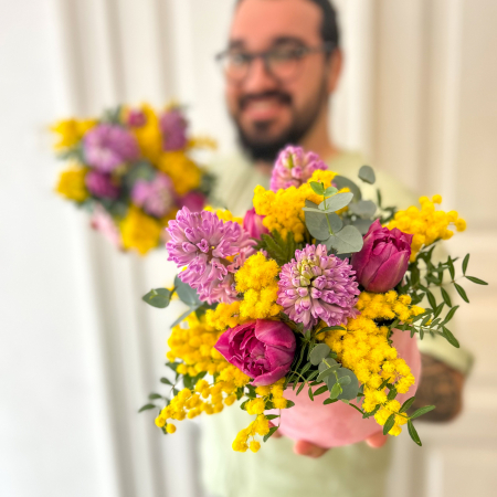 Flori 8 martie - Cute pink