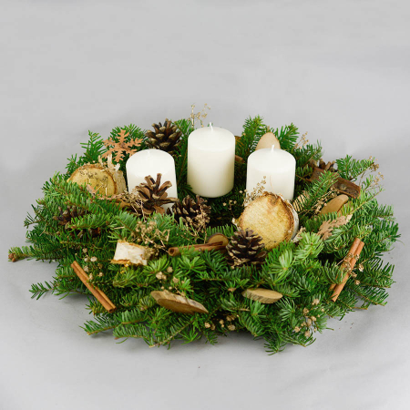 Coronite de Craciun - Coronita pentru masa de Craciun - 45cm