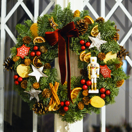 Coronite de Craciun - Coronita de Craciun decorata