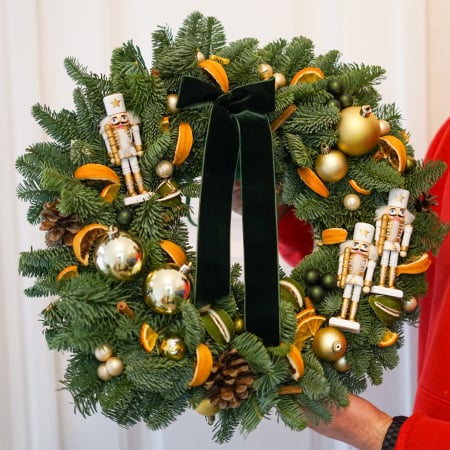 Coronite de Craciun - Coronita de Craciun de usa 35cm