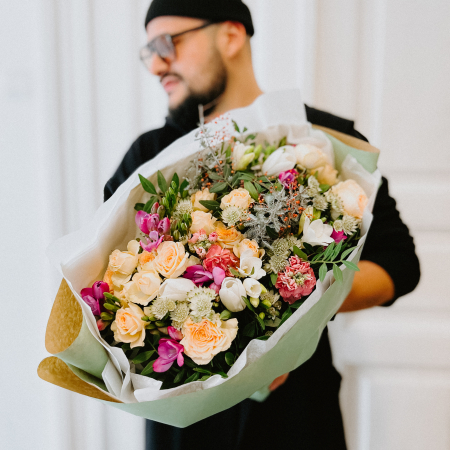 Paste - Buchet trandafiri mini
