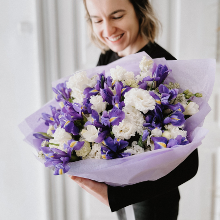 Buchet cu Iris mov [1]