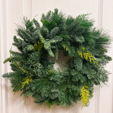 Coronite de Craciun - Coronita de Craciun cu brad natural