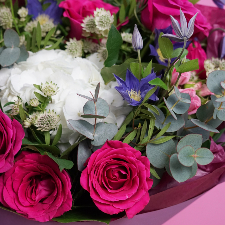 Buchet cu trandafiri roz [2]