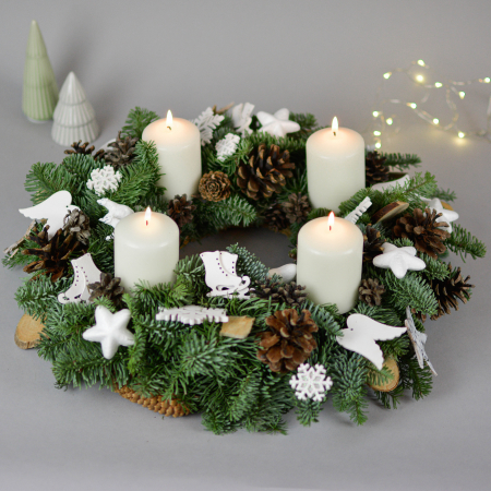 Coronita pentru masa de Craciun [1]