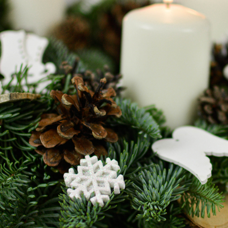 Coronita pentru masa de Craciun [4]