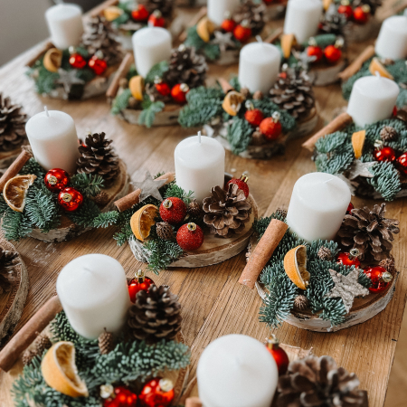 Cadouri si aranjamente de Craciun - Cadou de craciun cu brad natural