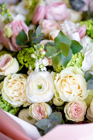 Buchet in culori pastelate [2]