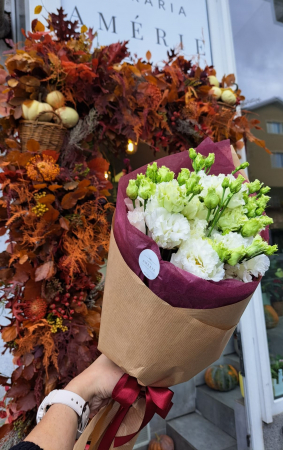 Buchete flori - Buchetel din Lisianthus