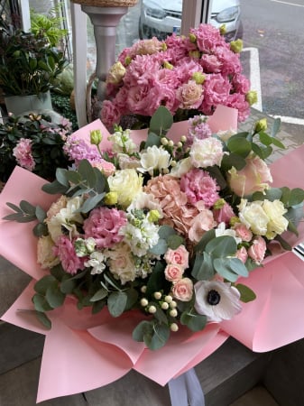 8 Martie - Buchet alb-roz