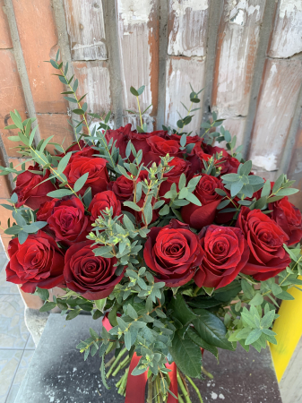 Buchet 33 trandafiri rosii [0]