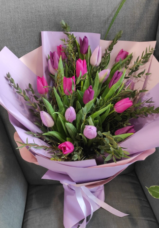Buchete flori - Buchet 19 lalele