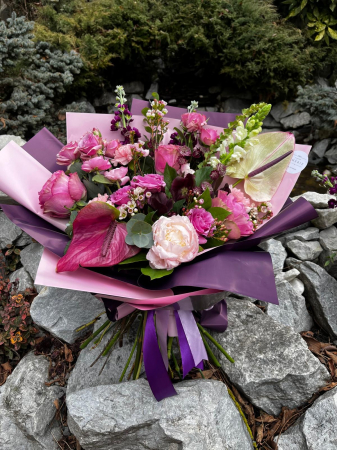 8 Martie - Buchet Purple
