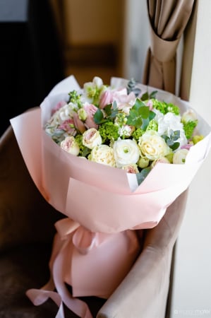 Valentines Day - Buchet in culori pastelate