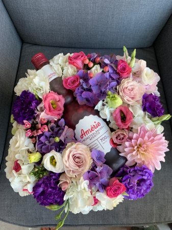 Amerie Specials - Aranjament floral cu Lichior Amerie Aperitif