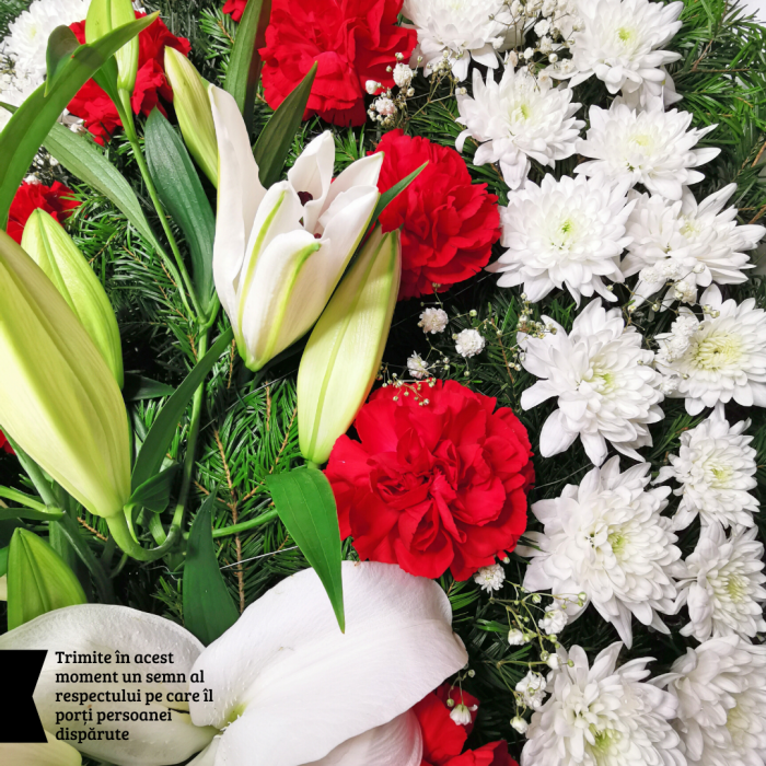 Coroana funerara Roman livrare gratuit [2]