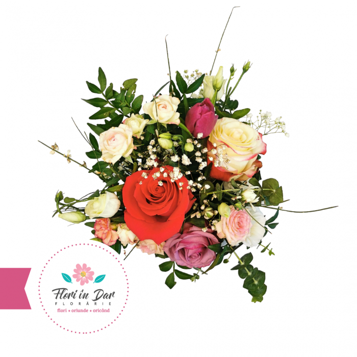 Aranjament cosulet florarie online Roman [2]