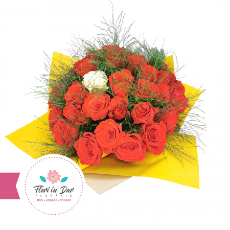 Buchet trandafiri livrare Roman [1]