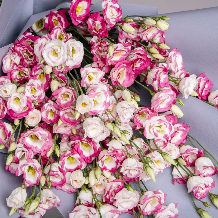 Buchet lisianthus roz [2]