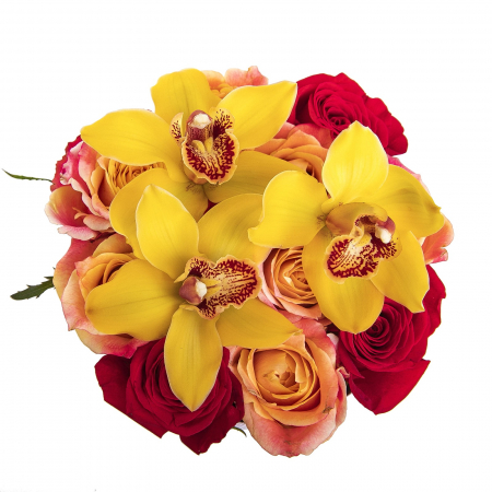Aranjament floral cu trandafiri [1]