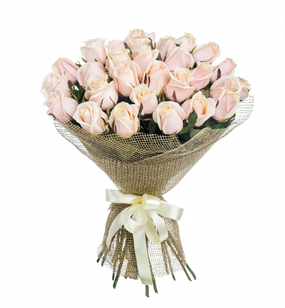Buchete trandafiri roz - Buchet 29 trandafiri