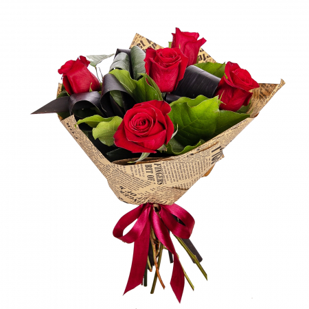 Buchete trandafiri rosii - Buchet cu trandafiri rosii