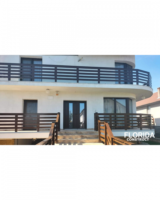Panou gard cu stalpi din aluminiu [3]