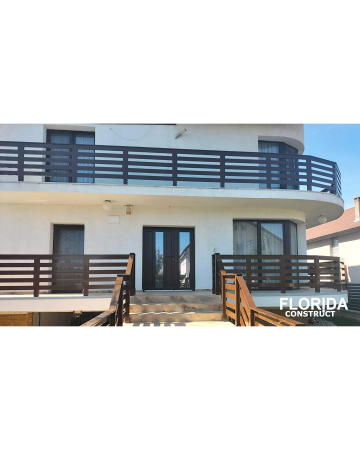 Panou gard cu stalpi din aluminiu [2]