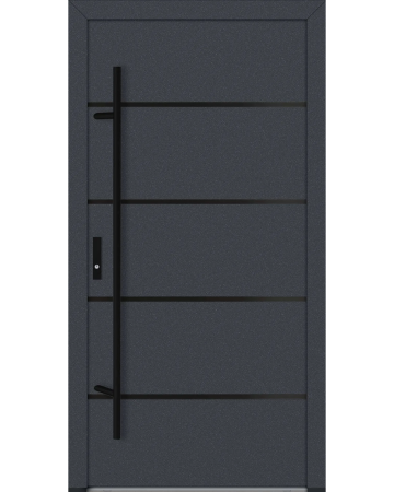 Usa Otel Casa DS82 mm - Usa Metalica DS82-M22 Blackline