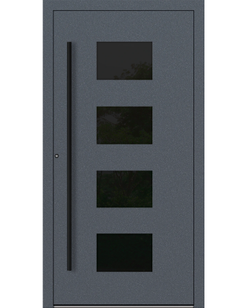 Usa Aluminiu Premium Casa P90 mm - Usa Metalica Premium P90-M311 Blackline
