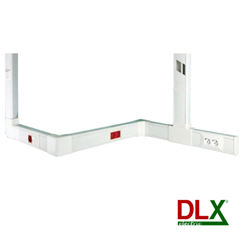 Canal cablu 102x50 mm cu capac, 2m - DLX DLX-102-50 [3]