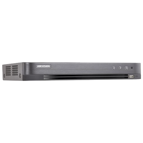 DVR 4K, 4 ch. video 8MP, 4 ch. AUDIO HDTVI 'over coaxial' - HIKVISION DS-7204HTHI-K1(S) [1]