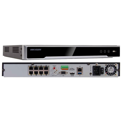 NVR 8 canale IP, Ultra HD rezolutie 4K - 8 porturi POE - HIKVISION DS-7608NI-K2-8P [2]