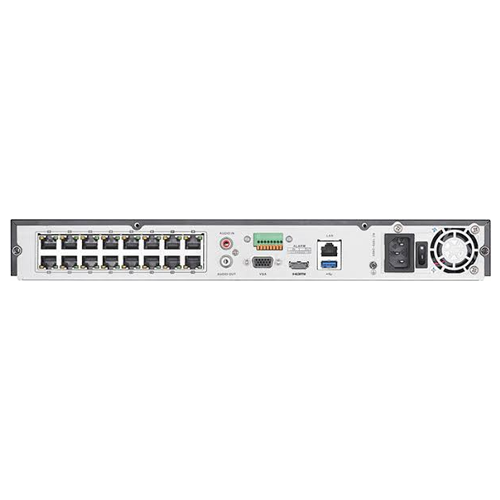 NVR AcuSense 16 canale 12MP + 16 PoE, tehnologie 'Deep Learning' - HIKVISION DS-7616NXI-I2-16P-4S [2]