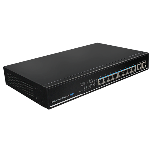 Switch 8 porturi PoE+, 2 porturi uplink - UTEPO SF10P-HM [3]