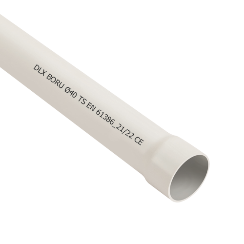 Tub PVC MUFAT D25, 750N, Halogen free, 3m - DLX TRP-805-25 [1]