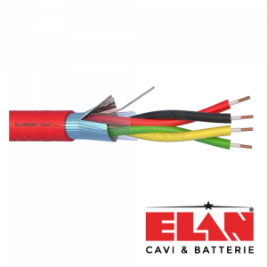 Cablu de incendiu E120 - 2x2x0.8mm, 100m ELN120-2x2x08 [1]