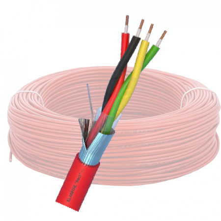Cablu de incendiu E120 - 2x2x0.8mm, 100m ELN120-2x2x08 [0]
