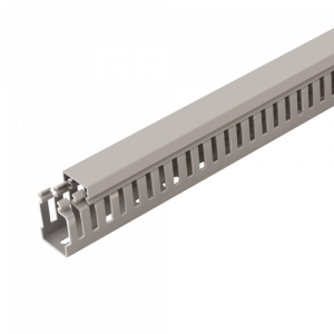 Canal cablu perforat 40x40 mm, cu capac, 2m - DLX PVCP-407-40 [0]