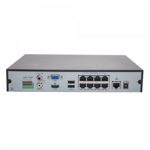 NVR 4K, 16 canale 8MP + 8 porturi PoE - UNV NVR301-16-P8 [3]