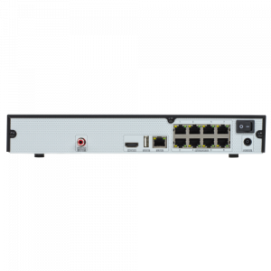 NVR 8 canale IP + 8 porturi POE - ASYTECH seria VT VT-N1308HC-8P [2]