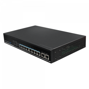 Switch 8 porturi PoE+, 2 porturi uplink - UTEPO SF10P-HM [1]