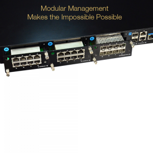 Switch modular, 28 porturi gigabit RJ45/SFP, Layer 2 Web management - UTEPO UTP7524GE-MX [1]
